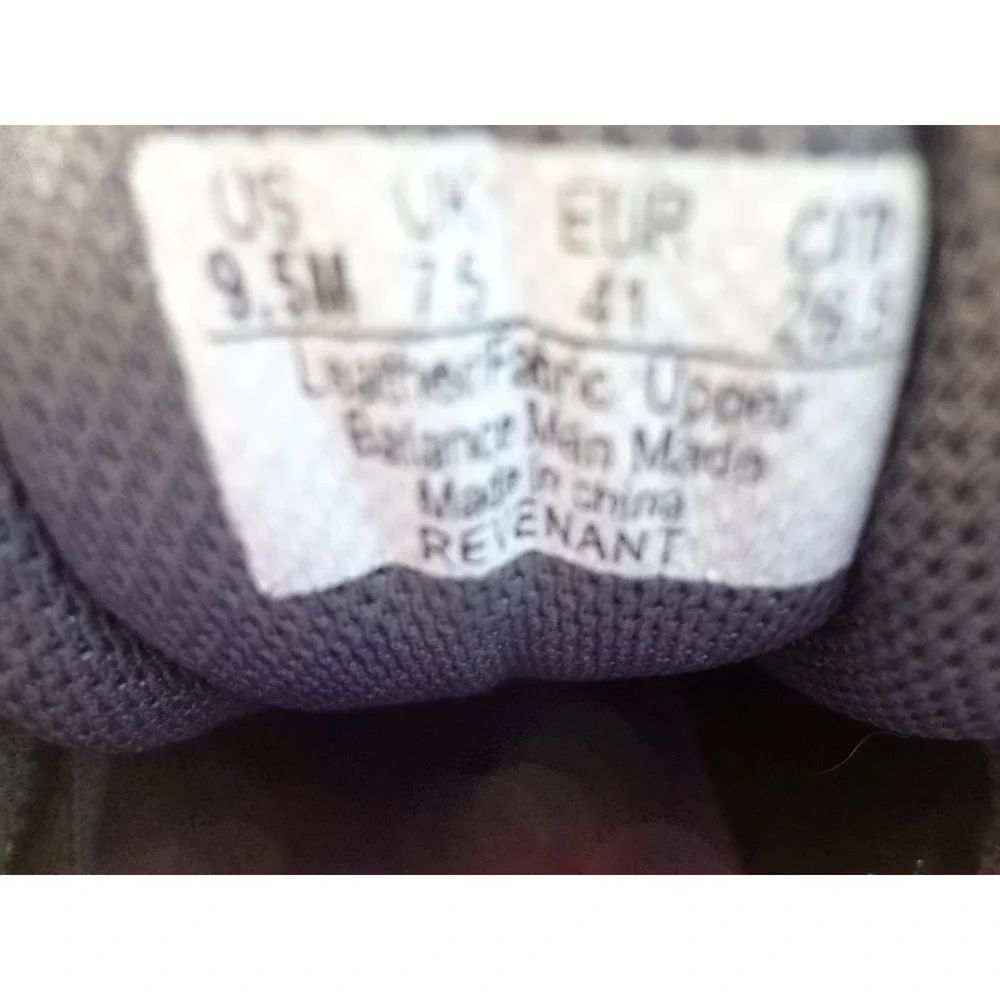 Ryka Revenant Wom 9.5 Grey Purple Walking Shoes Stability‎ Arch Support RE-ZORB